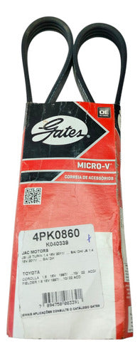 Correia De Acessórios Pk Micro V  Gates - 4pk0860