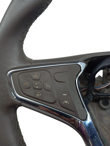 Volante Em Couro Legitimo Gm Cruze Sem Comando 3095498