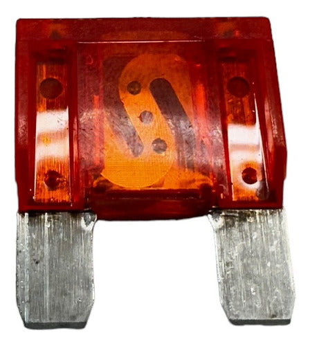 Kit 5 Fusivel Automotivo Lâmina Littelfuse Max 40a Laranja