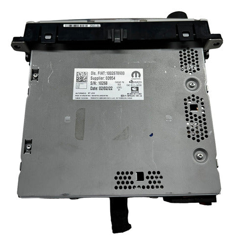 Rádio Som Bluetooth Fiat Strada Freedom 1002678600 Original