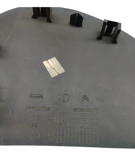 Tampa Lateral Direito Painel Citroen C3 2003/2012 9638006377