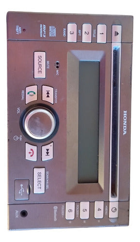 Rádio Com Bluetooth Atendimento Telefone Honda City 2014