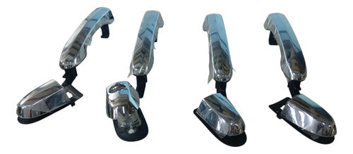 Kit Maçaneta Externas Cromadas Fiat Argo Cronos Original
