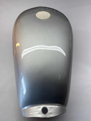 Tanque De Combustivel Dafra Super 100 Cinza Original Avaria