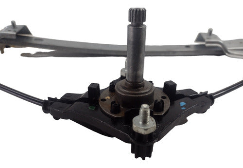 Máquina De Vidro Manual Traseira Esquerda Grand Siena 14 /17