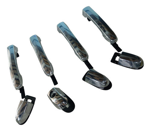 Kit Maçaneta Externas Cromadas Fiat Argo Cronos Original