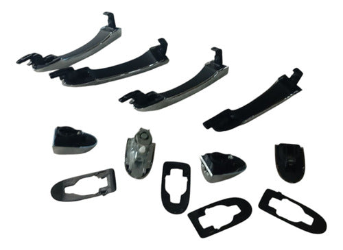Kit Maçaneta Externas Cromadas Fiat Argo Cronos Original
