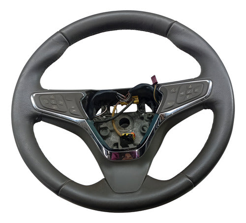 Volante Em Couro Legitimo Gm Cruze Sem Comando 3095498