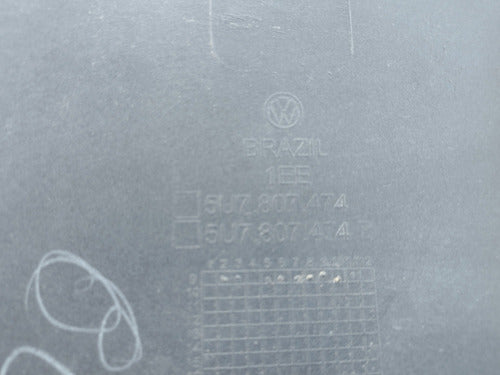 Poliana Parachoque Traseira Lad Direito Saveiro G5 C/detalhe