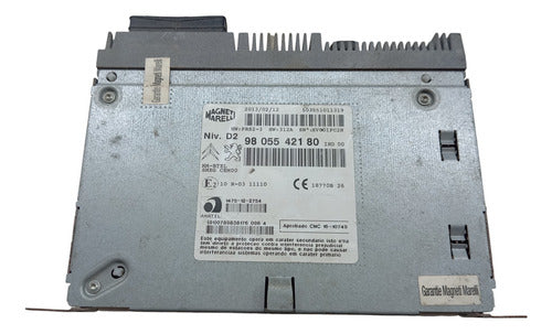 Central Multimídia Peugeot 208 2013 A 2019 9805542180 Origin