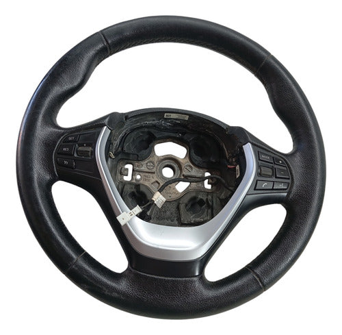 Volante Com Comando De Som Bmw 320i 2014 A 2017 Original