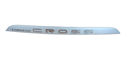 Friso Capô Traseiro Toyota Corolla Cross Com Detalhe 21 A 23