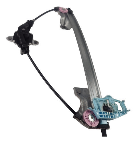 Máquina De Vidro Manual Traseira Esquerda Grand Siena 16 A18
