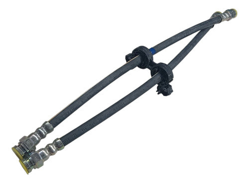 Kit 2 Tubo Flexível Freio Traseiro Fiat Strada Fiorino Origi