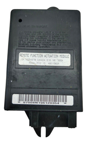 Modulo Central De Alarme Tracker S10 E Blazer 16254970