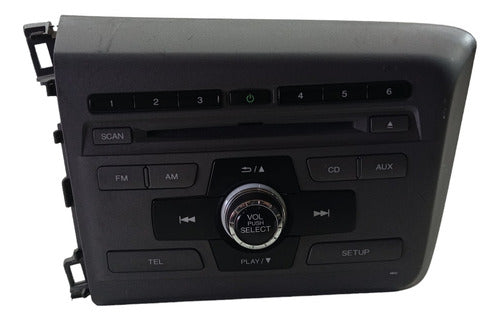 Rádio Som Automotivo Honda Civic 2012 A 2016 Ph3328 Original