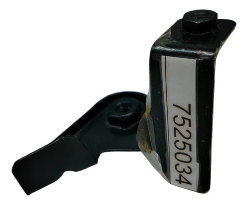 Suporte Esquerdo Grade Frontal Original Fiat Uno 1985 A 2004