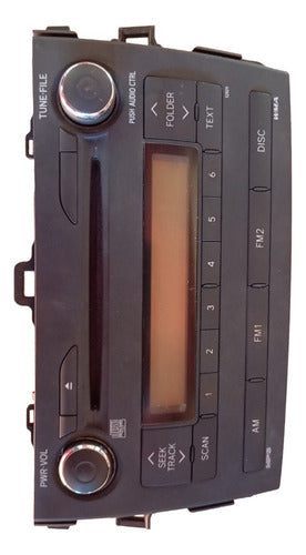 Rádio Automotivo Som Cd Toyota Corolla 2010 A 14 8612002840a