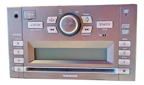 Rádio Com Bluetooth Atendimento Telefone Honda City 2014