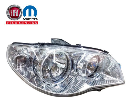 Farol Cromad Direito Palio Siena Strada F2 Original 46846694