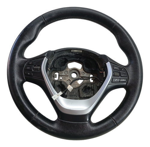Volante Com Comando De Som Bmw 320i 2014 A 2017 Original