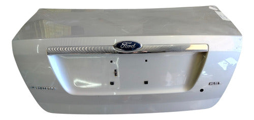 Tampa Traseira Porta Malas Fusion 06/09 Com Friso E Emblema