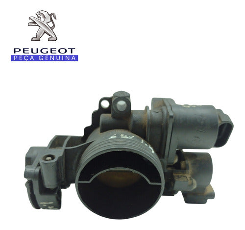 Tbi Corpo De Borboleta Peugeot 206 2004 Original 0012037d1
