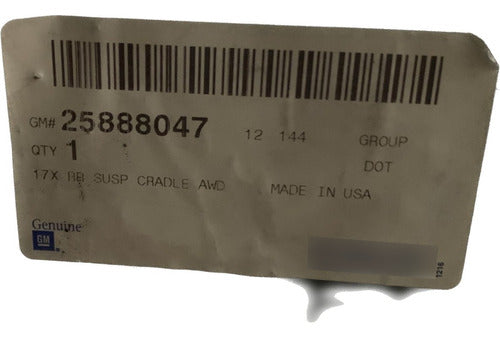 Agregado Suspensão Traseira Captiva 4x4 2010 A 2012 25888047