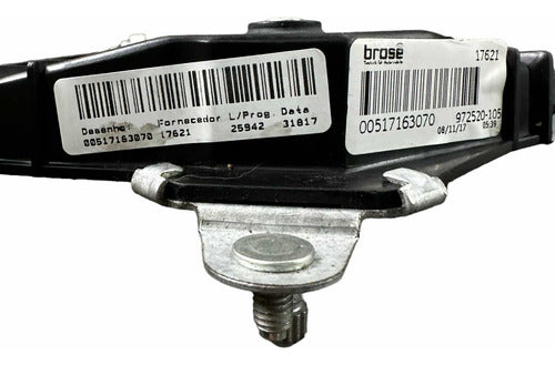 Máquina De Vidro Manual Dianteira Direita Strada Palio 2port