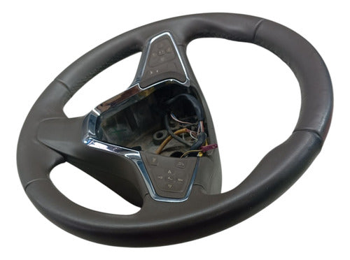 Volante Em Couro Legitimo Gm Cruze Sem Comando 3095498