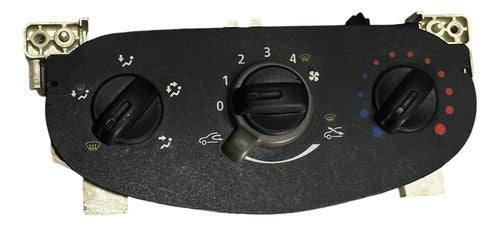 Comando De Ar Quente Renault Sandero Logam S/ar Condicionado