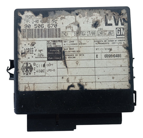 Modulo Conforto Alarme Gm Astra Zafira Vectra 1997 A 2005