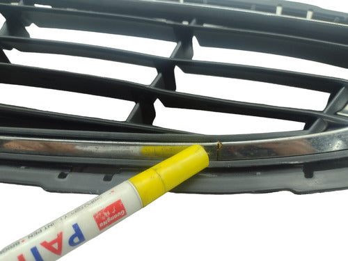 Grade Dianteiro Parachoque Onix Com Friso Cromado C/detalhe