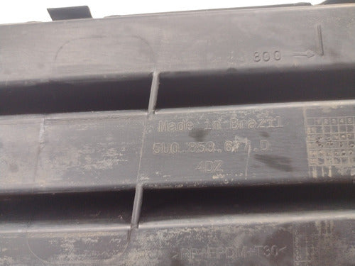 Grade Central Inferior Parachoque Gol G6 Com Detalhe 12 A16