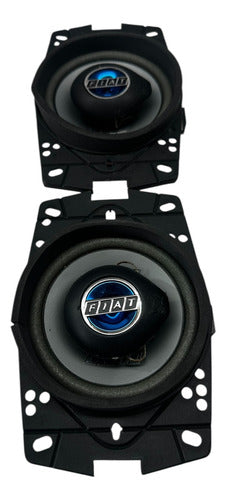 Par Alto Falantes Coaxiais 40w Fiat Palio Original 7084078