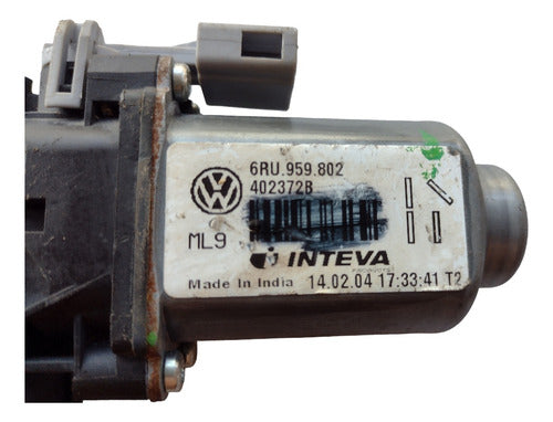 Motor Máquina De Vidro Dianteiro Esquerdo Volkswagem Up Orig