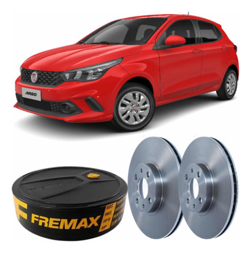Disco De Freio Dianteiro Strada Doblo Idea Adventure Fremax