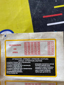 4 Etiqueta Plaqueta Validade Air Bag Fiat Original 11178290