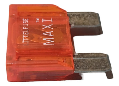 Kit 5 Fusivel Automotivo Lâmina Littelfuse Max 40a Laranja
