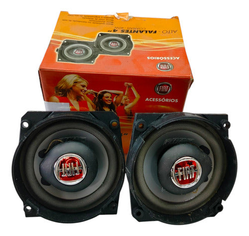 Kit Alto Falantes Traseiro Coaxiais 4 40w Fiat 7084079