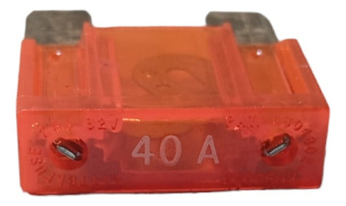 Kit 5 Fusivel Automotivo Lâmina Littelfuse Max 40a Laranja