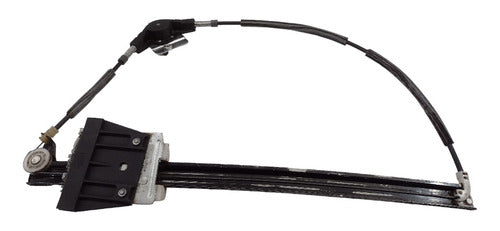 Maquina De Vidro Manual Dianteira Direita Uno Pitbull 03 A12