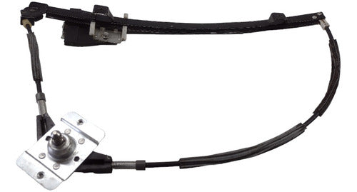 Maquina De Vidro Manual Dianteira Direita Uno Pitbull 03 A12