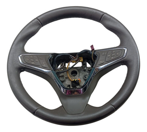 Volante Em Couro Legitimo Gm Cruze Sem Comando 3095498