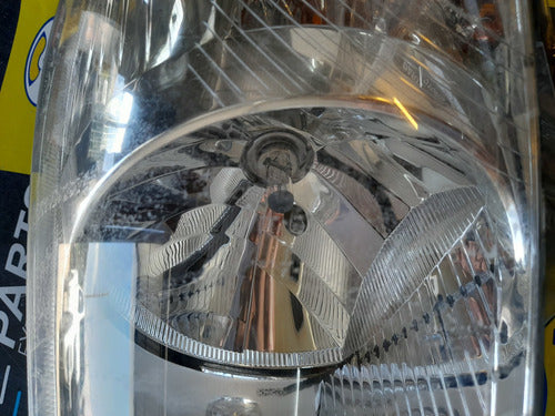 Farol Cromado Fiat Punto L.e Novo Original C/detalhes 07/12