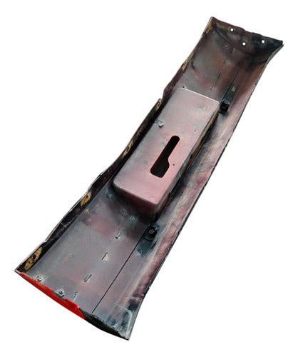 Parachoque Traseiro Vw Saveiro G7 2016 A 22 C/ Furo Sensor