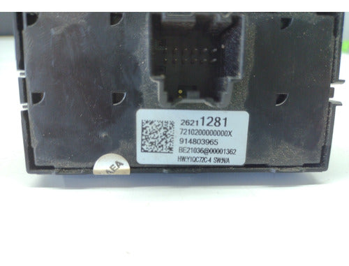 Botão Interruptor Vidro Elétrico Onix 2020/22 Original