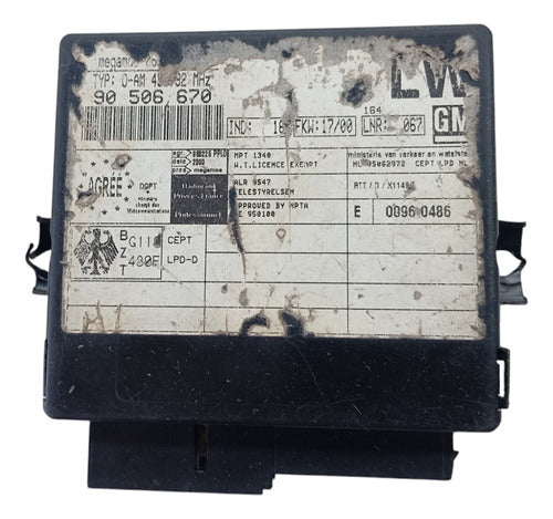 Modulo Conforto Alarme Gm Astra Zafira Vectra 1997 A 2005