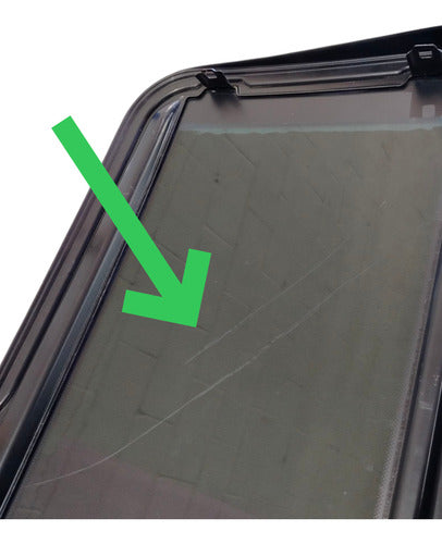 Vidro Teto Solar Mitsubishi Outlander 2007 A 2015 Detalhe