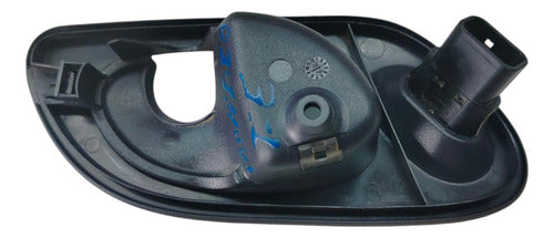 Moldura Porta Com Botão Vidro Ford Mondeo Traseiro Direito